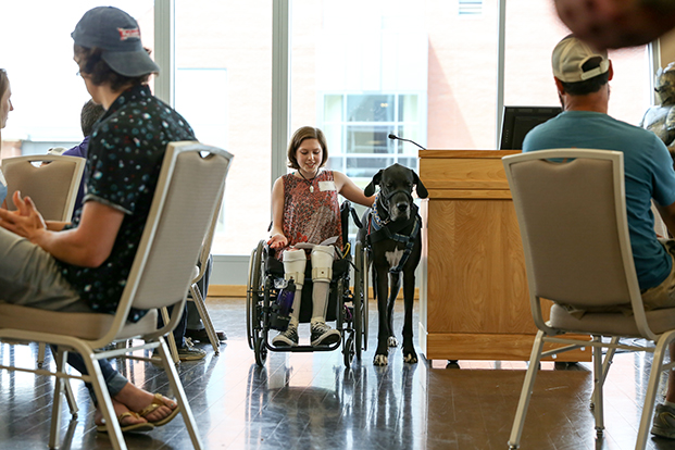 Final summer research luncheon about transitions