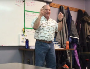St. Mike’s biologist shares fish lessons at rural school