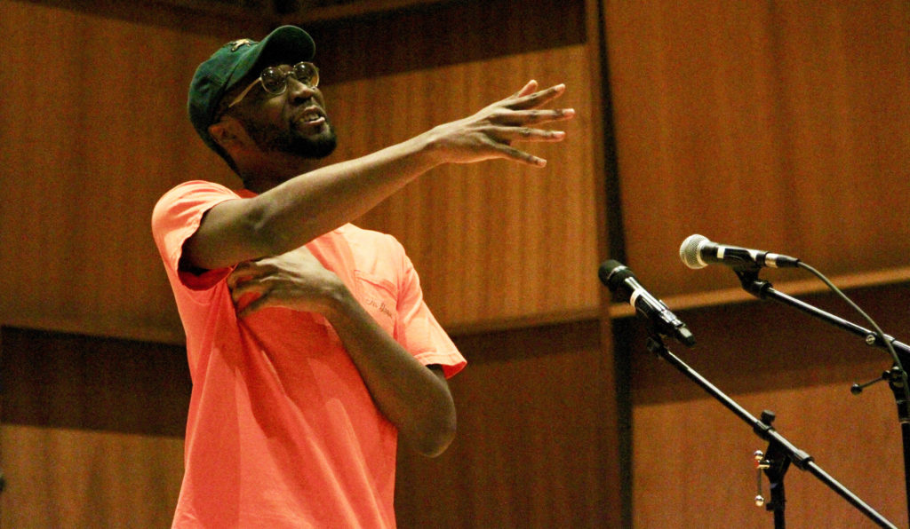 Poetry Slam artfully wraps up MLK Week activities