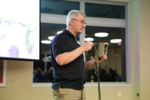 Biologist McCabe’s trail camera talk draws a crowd