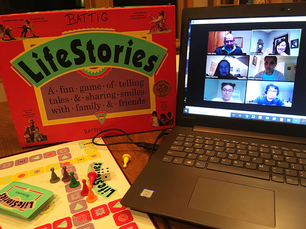 ‘Life Stories’ game uplifts isolated internationals