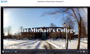 Upbeat virtual ceremony honors retirees and long-serving employees