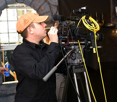 Focused: Bohan in director’s chair on college audio-visual needs