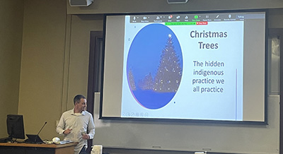 Speaker explores intersection of Indigenous, Christian traditions