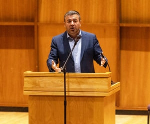 Imam Abdullah Antepli shares vision of Jewish-Muslim reconciliation in Rabbi Wall lecture