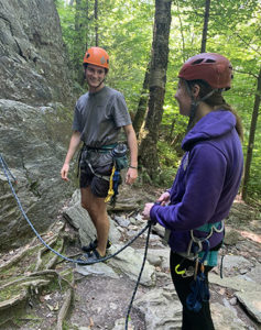 Savard ’24 adding adventure sports coaching credential this summer to boost resume