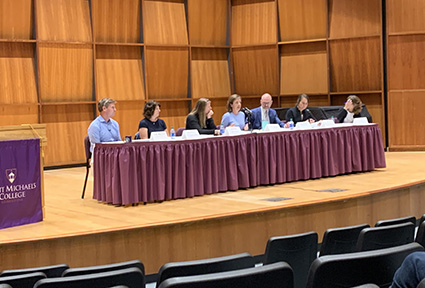 ‘These are our students’: Panel tells of era’s pressures for incoming class