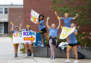 Rain can’t dampen traditional spirit as Class of ’26 moves in