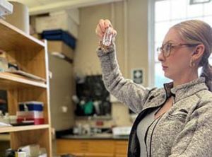 Student researchers are co-authors on published paper in science journal