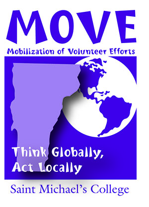 Countless opportunities for service open to Saint Michael’s students through MOVE