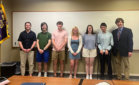 Math & Statistics honors event welcomes inductees, thanks others