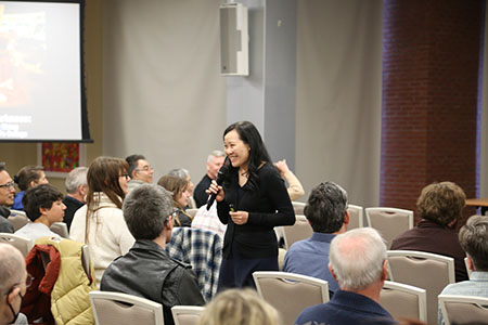 Inaugural Global Issues lecture by Rowena He shines pro-democracy light