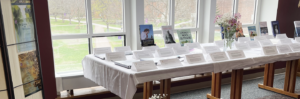 Faculty work on display in library through April 26