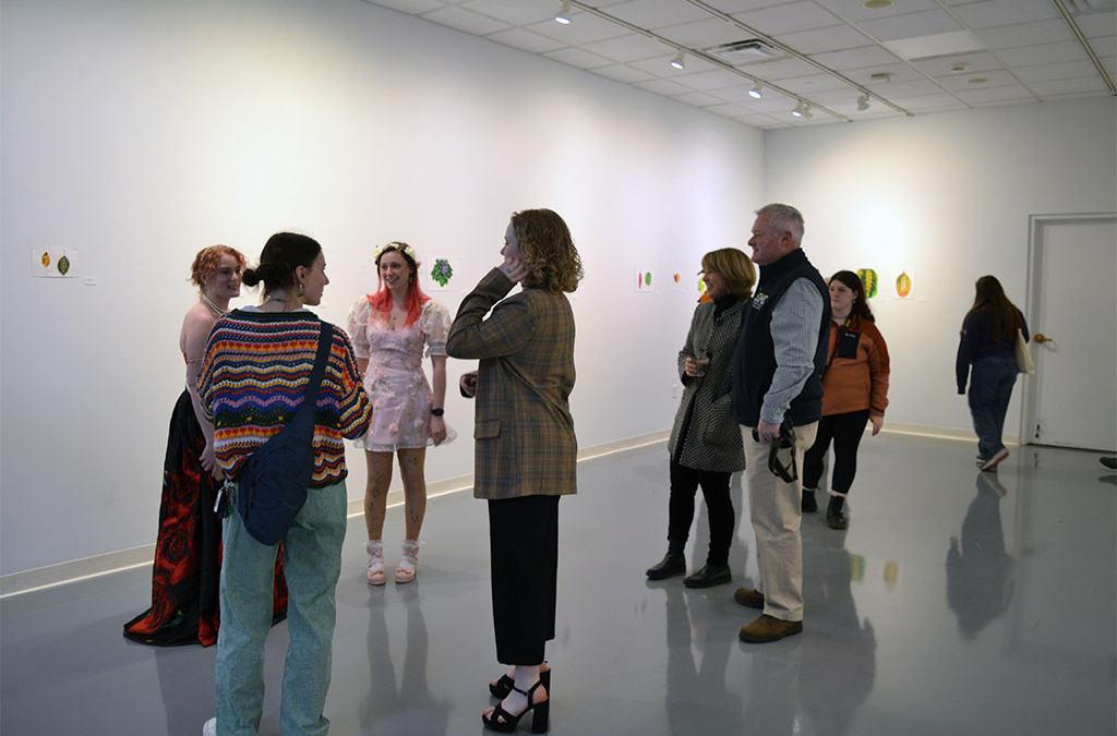 Meagan Gallo ’24 exhibits in McCarthy