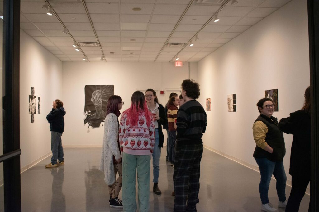 Nico Allard-Krause ’24 exhibits in McCarthy