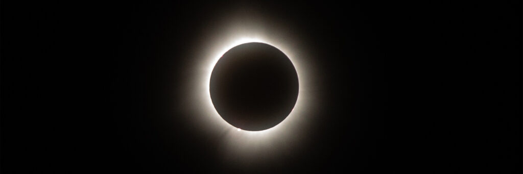 St. Mike’s experiences the solar eclipse together