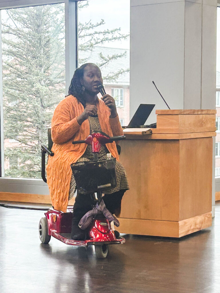 DEI Week speaker uses ‘tomato syndrome’ to talk about disability