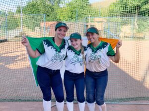 Two St. Mike’s students on the Irish Women’s National Softball Team