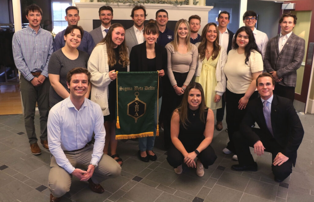 Saint Michael’s College students inducted into honor societies in spring 2024