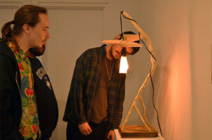 Chase Schomp ’24 exhibits ‘Big Woodshop Energy’ in McCarthy