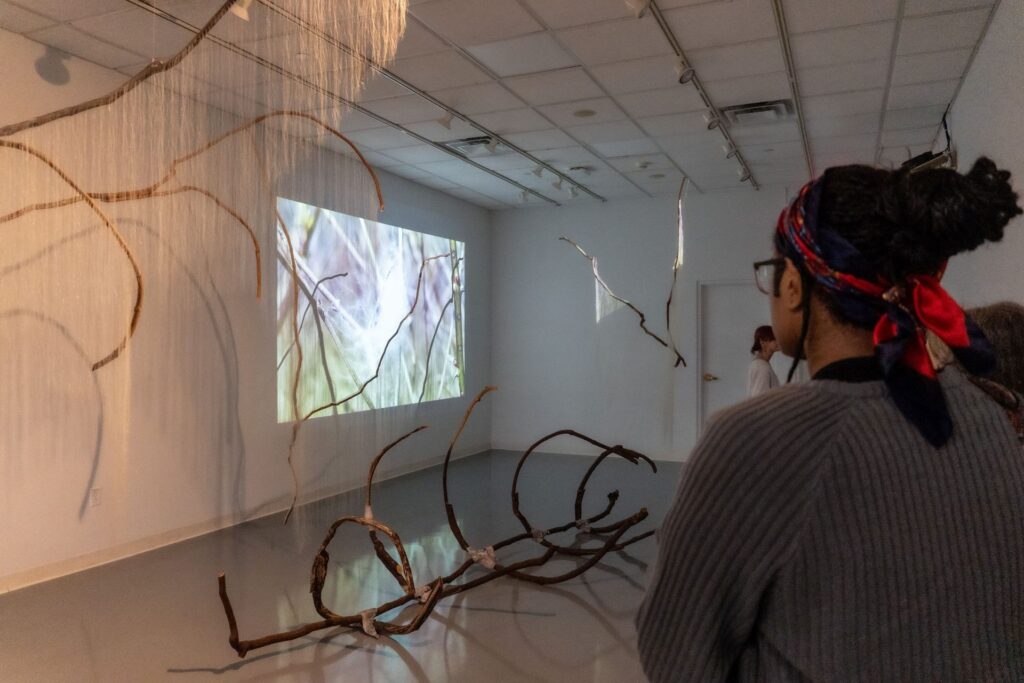 Visiting artist uses natural resources in her work,“When There Were Birds: Sutra for Belonging”