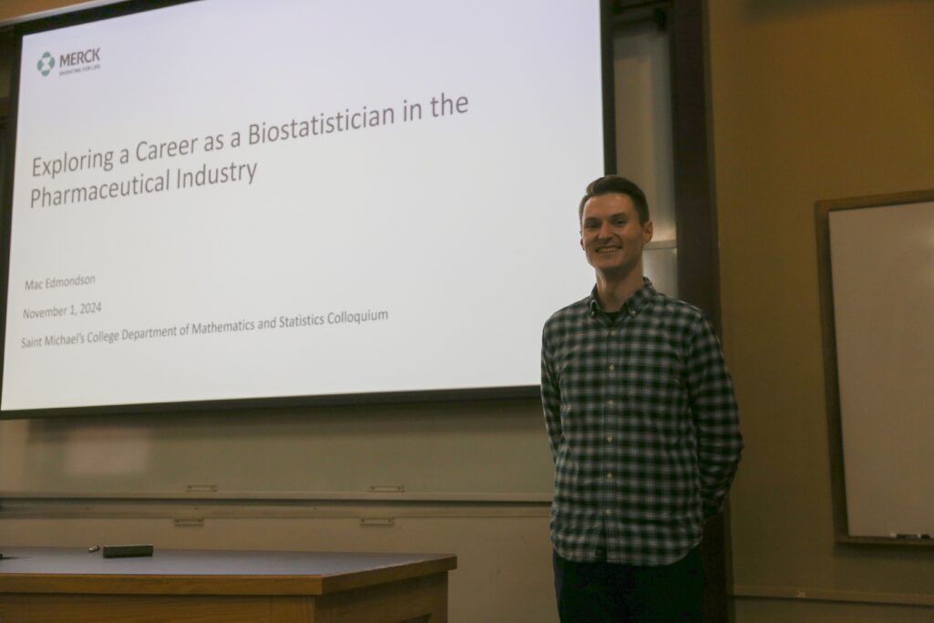 ‘It’s more than just math’: Biostatistician Mackenzie Edmonson ’16 shares story of career after St. Mike’s