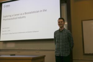 ‘It’s more than just math’: Biostatistician Mackenzie Edmonson ’16 shares story of career after St. Mike’s