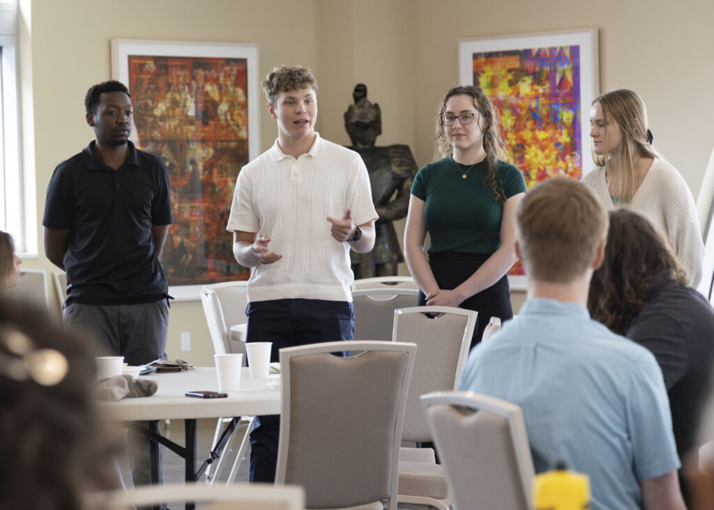 Students kick off 2025 on-campus summer research projects at Saint Michael’s