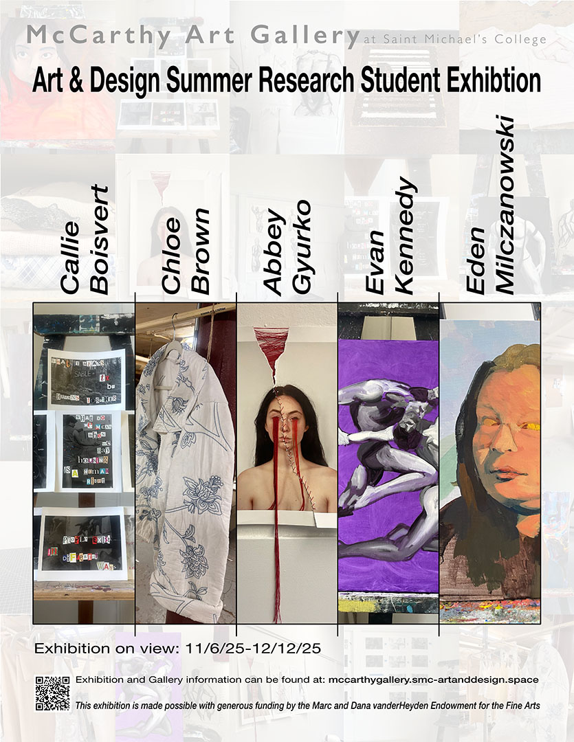 summer research student exhibition poster