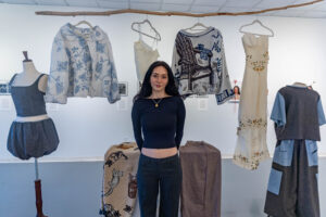 Stitching sustainability: St. Mike’s student researcher creates her own ‘slow fashion’