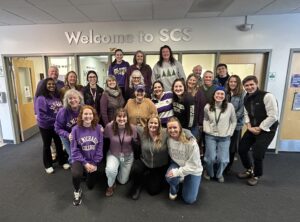 St. Mike’s Education program has a profound impact on Vermont schools –  so much so, one K-8 school is practically turning purple